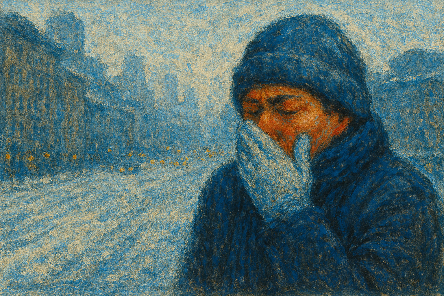 Seasonal weather changes associated with cold sore triggers